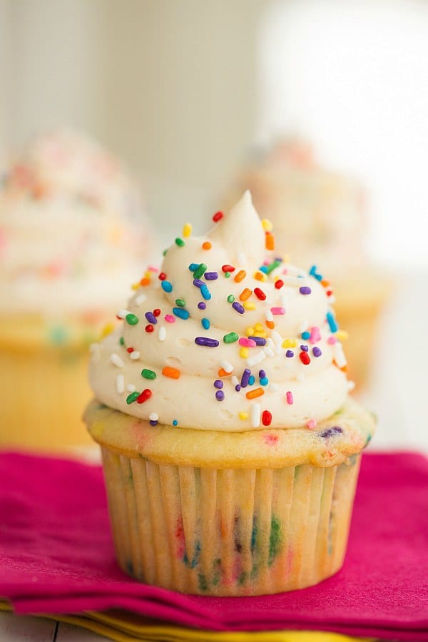 Funfetti cupcakes