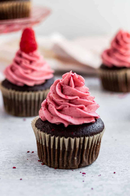 Chocolate Raspberry cupcake